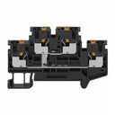 Padeve caur Din dzelzceļa termināļa bloku 2,5 Mm2