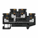 Padeve caur Din dzelzceļa termināļa bloku 2,5 Mm2